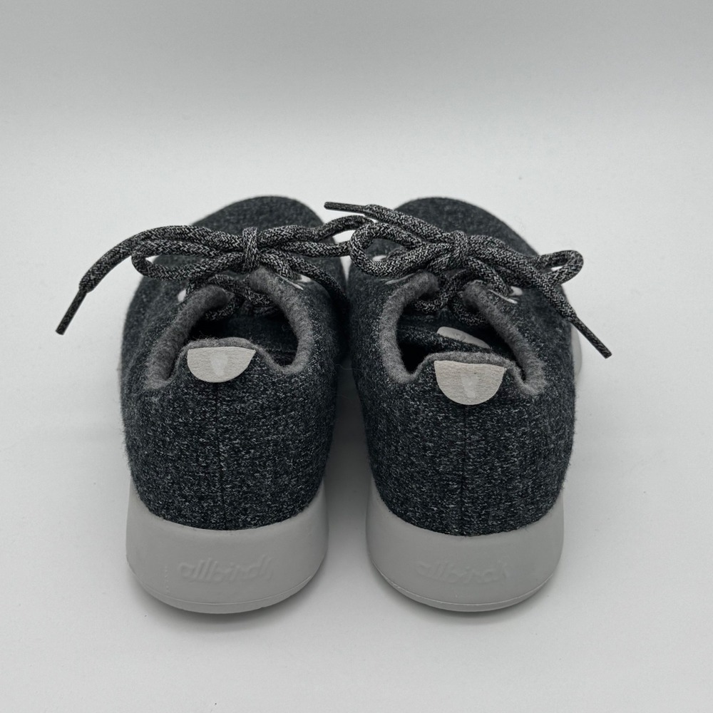 Allbirds Womens Wool Runners Charcoal Grey Sneakers US 8 - Picture 4 of 7